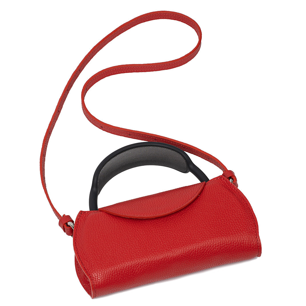 Leather Case for AirPods Max (Red)-3