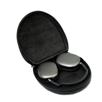 Leather Case for AirPods Max (Black)-0