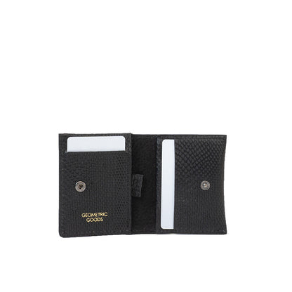 Leather AirTag Card Wallet - Minimalist 5.0 (Snake Print)-3